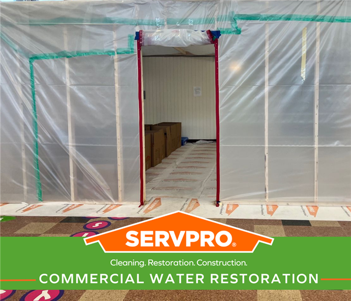 SERVPRO Restores Water Damage in Commercial Building